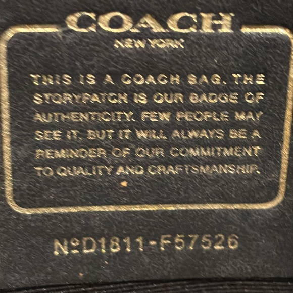 Coach Margot crossgrain (taxi) tote carry-all leather...